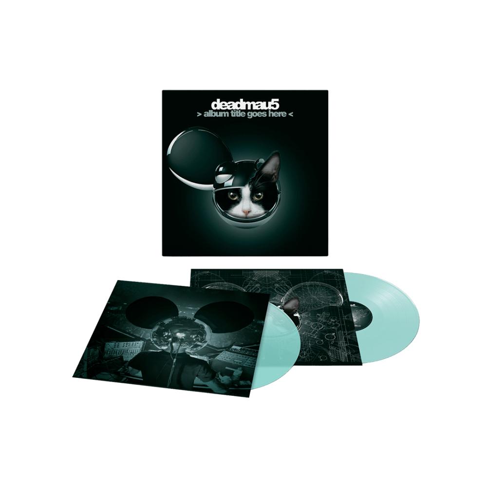 deadmau5 Vinyl - Album Title Goes Here Transparent Light Blue Double Vinyl