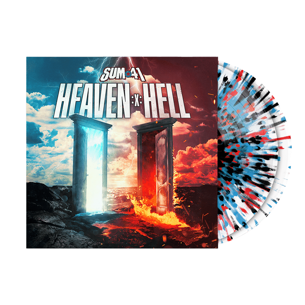 Sum 41 Vinyl - Heaven x Hell Clear with Splatter Double Vinyl