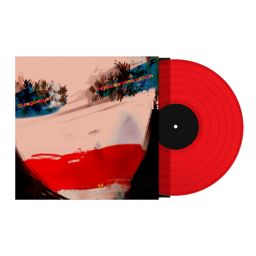 The Jesus and Mary Chain - Glasgow Eyes Clear Red-Vinyl