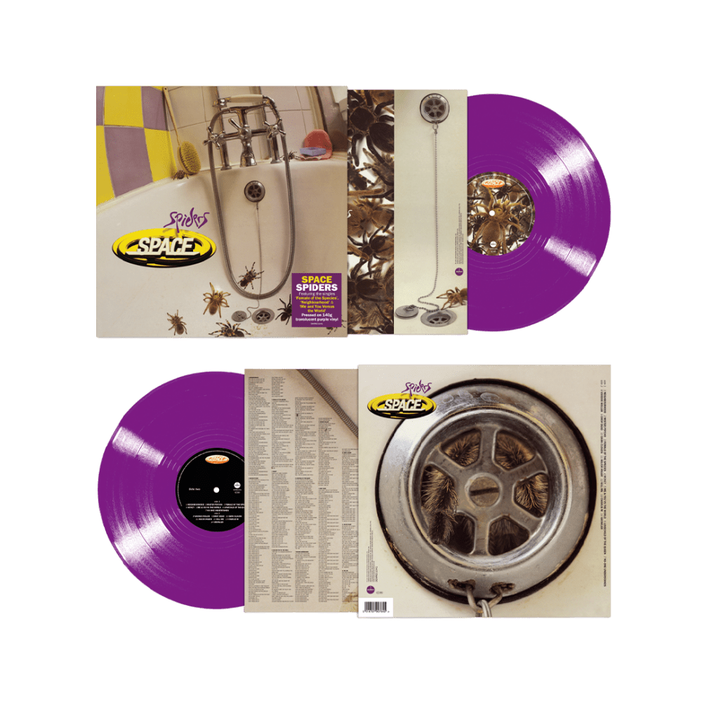 Space  - Spiders Purple Vinyl