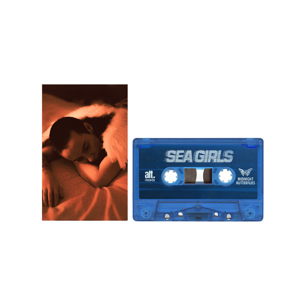 Sea Girls - Midnight Butterflies Blue Cassette