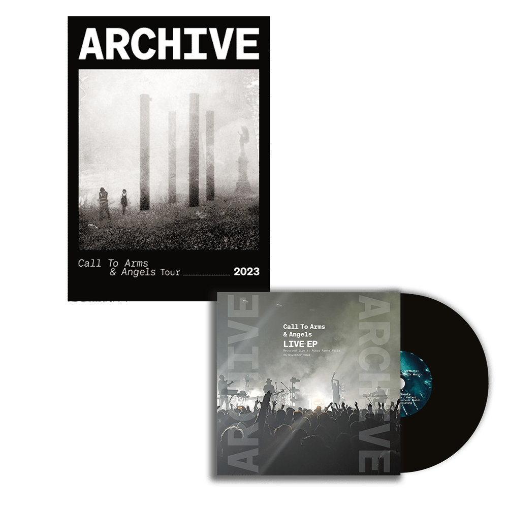 Archive - Call To Arms & Angels Live 12" Vinyl EP + Tour Poster