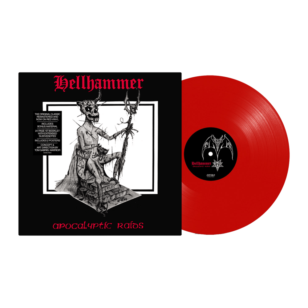 Hellhammer - Apocalyptic Raids Red Vinyl LP