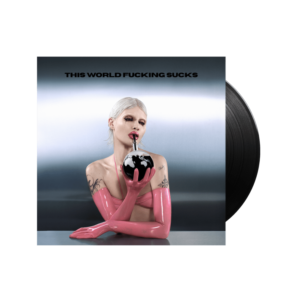 Cassyette - This World Fucking Sucks Black Vinyl