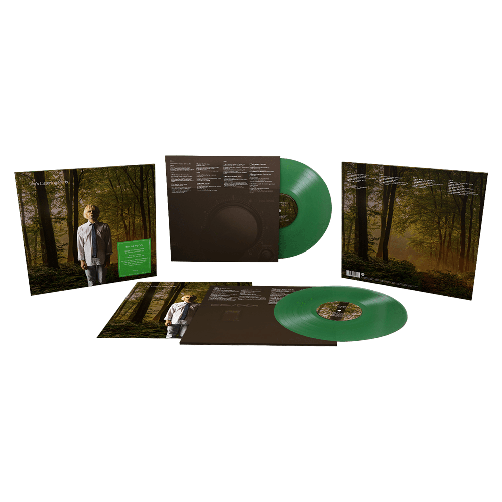 Various Artists Vinyl - Tim's Listening Party Translucent Green inc. Signed Print Double Vinyl