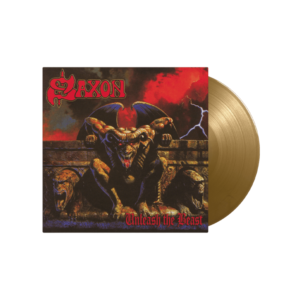 Saxon - Unleash the Beast Gold Heavyweight Vinyl