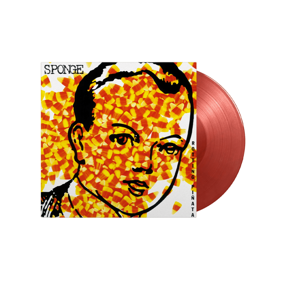 Sponge - Rotting Pinata Red & Black Marbled Heavyweight Vinyl