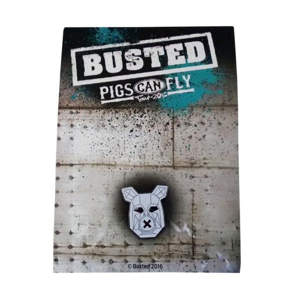 Busted - Enamel Badge