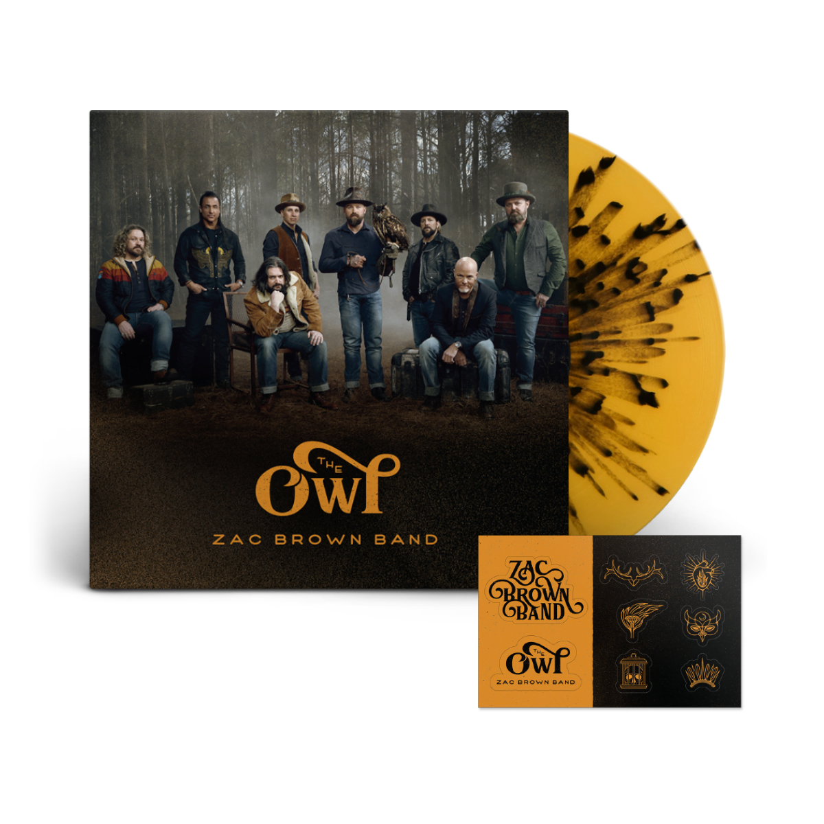 Zac Brown - The Owl Splattered 12-inch