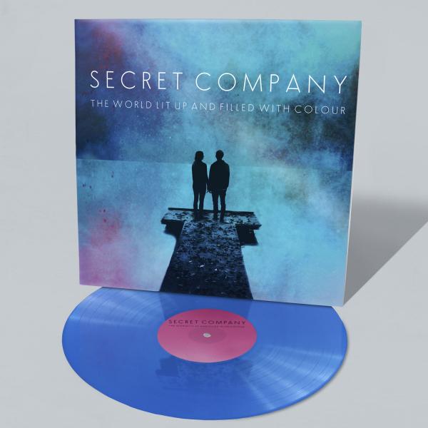 Secret Company - The World Lit Up And Filled With Colour Blue + Bonus EP LP