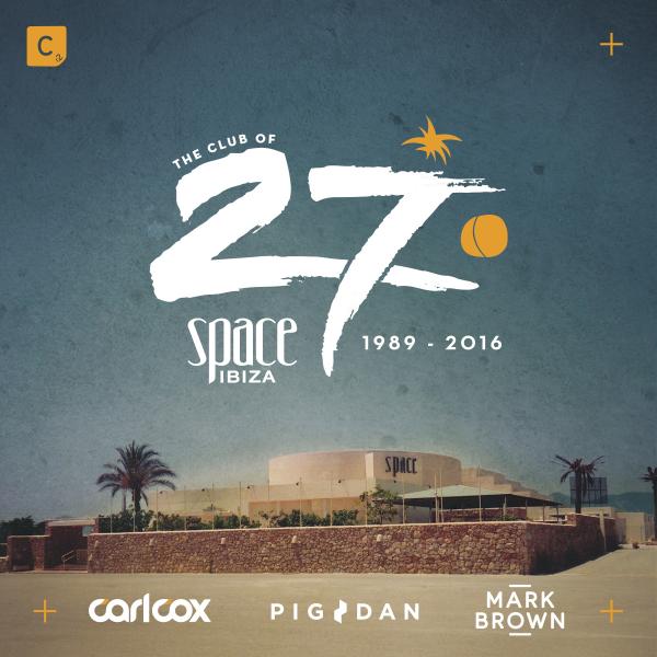 Space Ibiza - Space 2016  Mixed by Carl Cox, Pig&Dan & Mark Brown Deluxe-CD