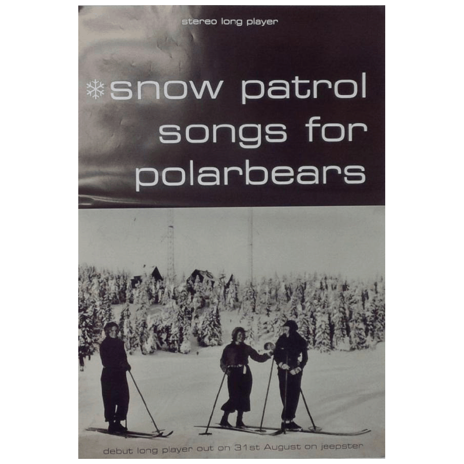 Snow Patrol Poster - Songs For Polarbears 70 x 50cm Poster