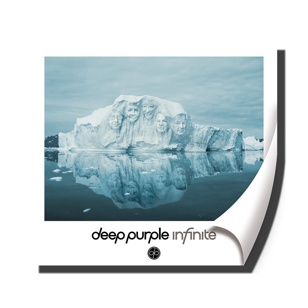 Deep Purple - Band Picture In Ice A2 Poster