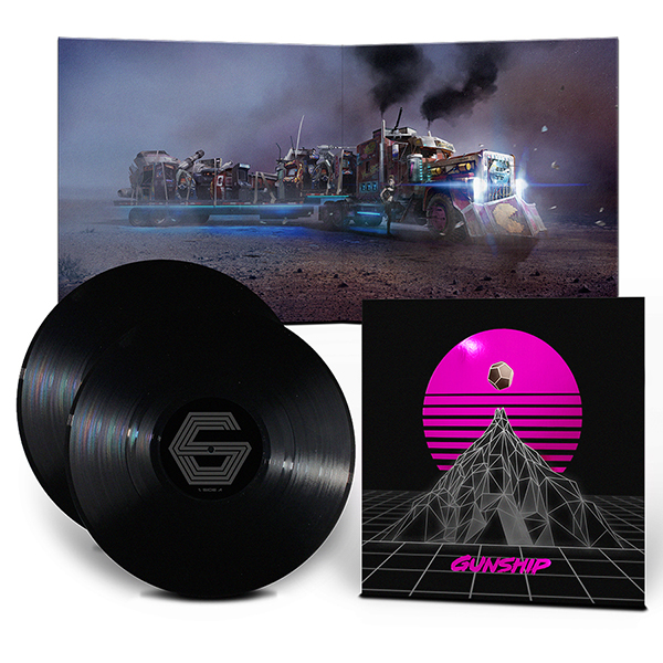 GUNSHIP - Gunship Black Edition Vinyl Double Heavyweight LP