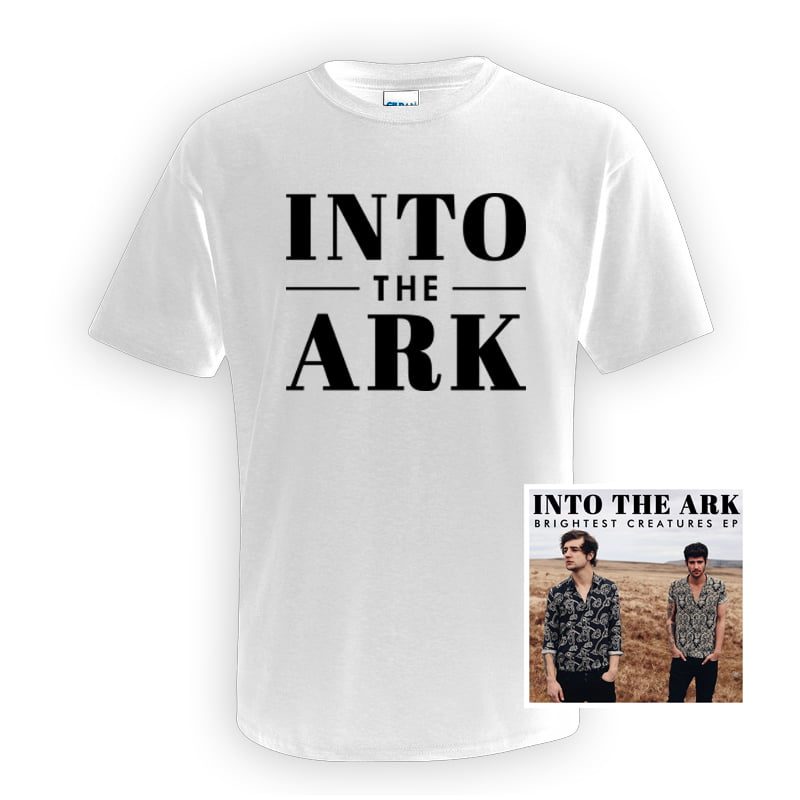 Into The Ark - White Logo T-Shirt Bundle