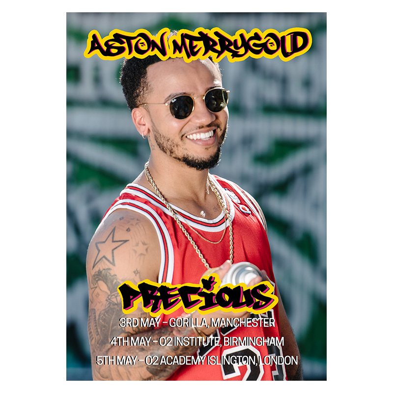 Aston Merrygold - Exclusive Precious Tour Poster