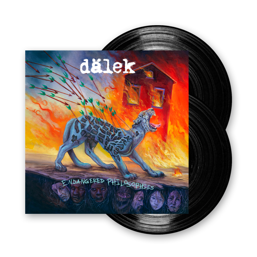 DÃ¤lek - Endangered Philosophies w/ Side D Etching Double-LP