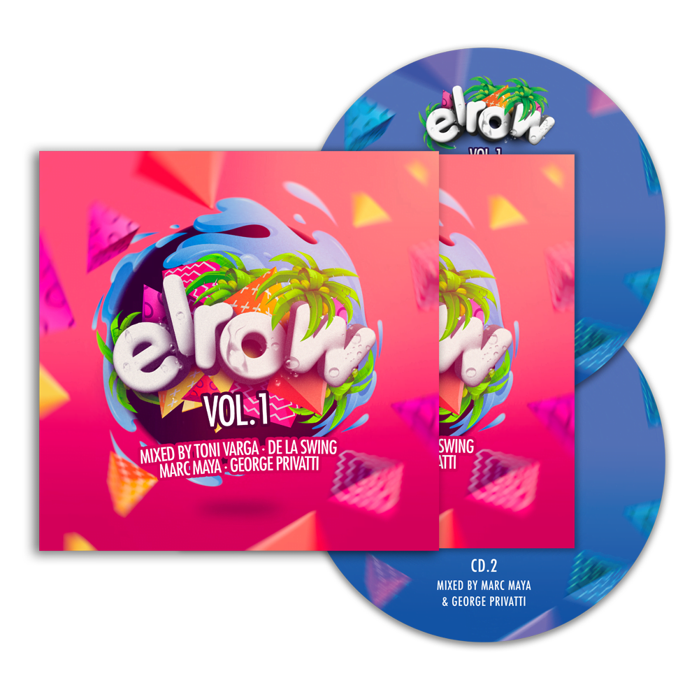 Elrow - elrow Vol. 1 Mixed By Toni Varga, De La Swing, Marc Maya and George Privatti Deluxe-CD