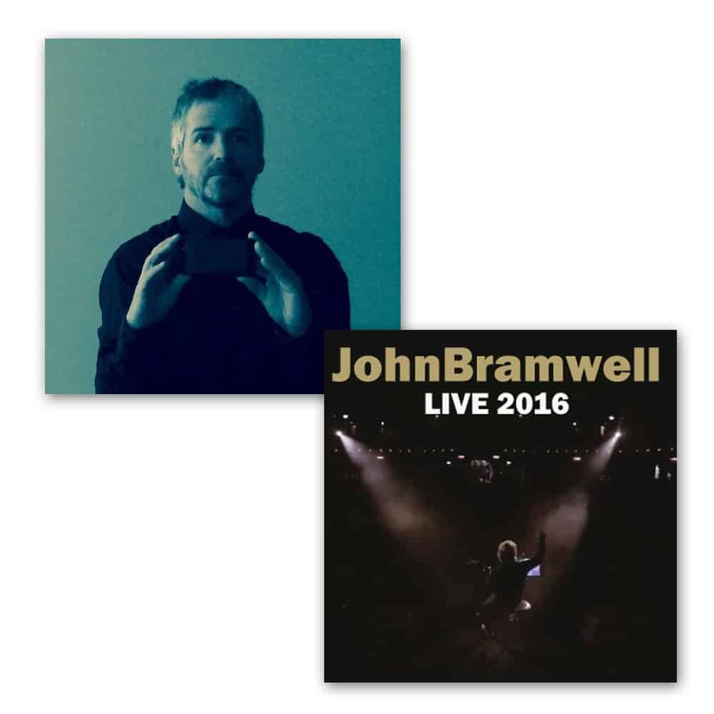 John Bramwell - Leave Alone The Empty Spaces CD + Live 2016 CD