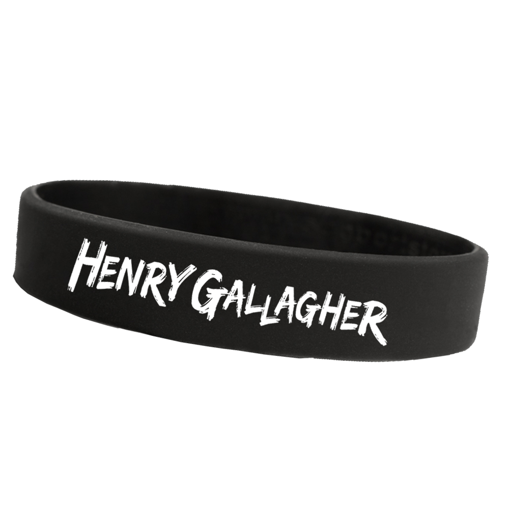 Henry Gallagher - Black Wristband