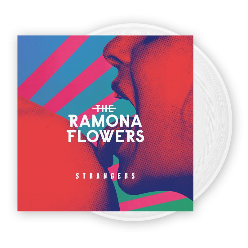 The Ramona Flowers - Strangers 12-Inch White Vinyl LP w/ Download Card Signed LP