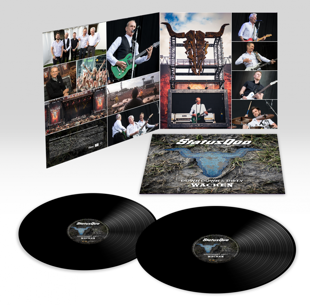 Status Quo - Down Down & Dirty At Wacken Double Heavyweight-LP