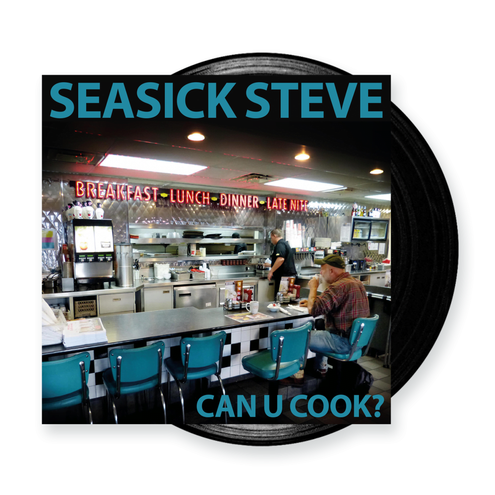 Seasick Steve - Can U Cook? Black Heavyweight-LP