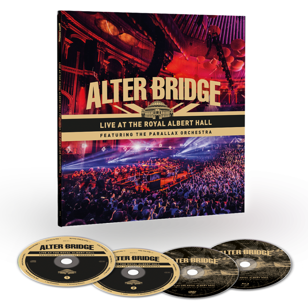 Alter Bridge - Live At The Royal Albert Hall Featuring The Parallax Orchestra EarBook Deluxe-CD