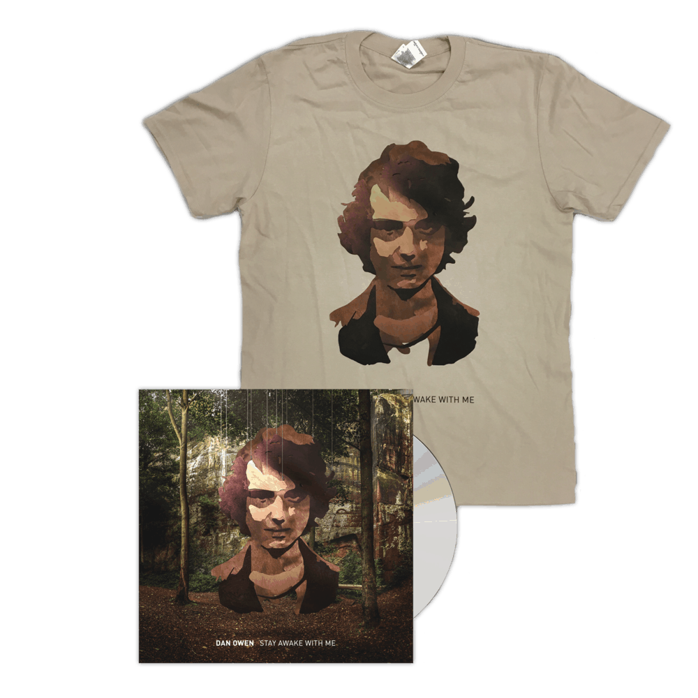 Dan Owen - Stay Awake With Me T-Shirt + CD Album