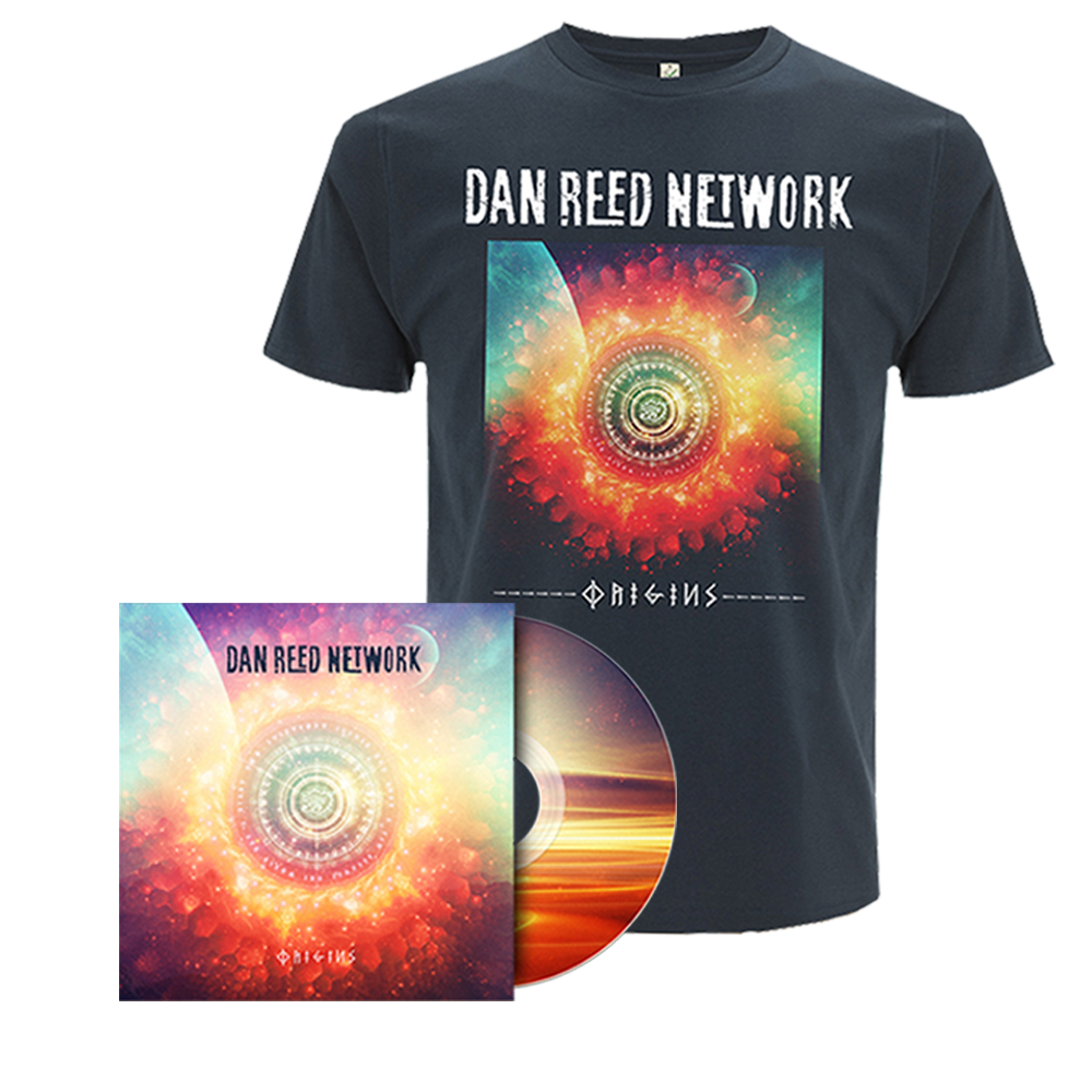 Dan Reed Network - Origins CD Album-Artwork T-Shirt