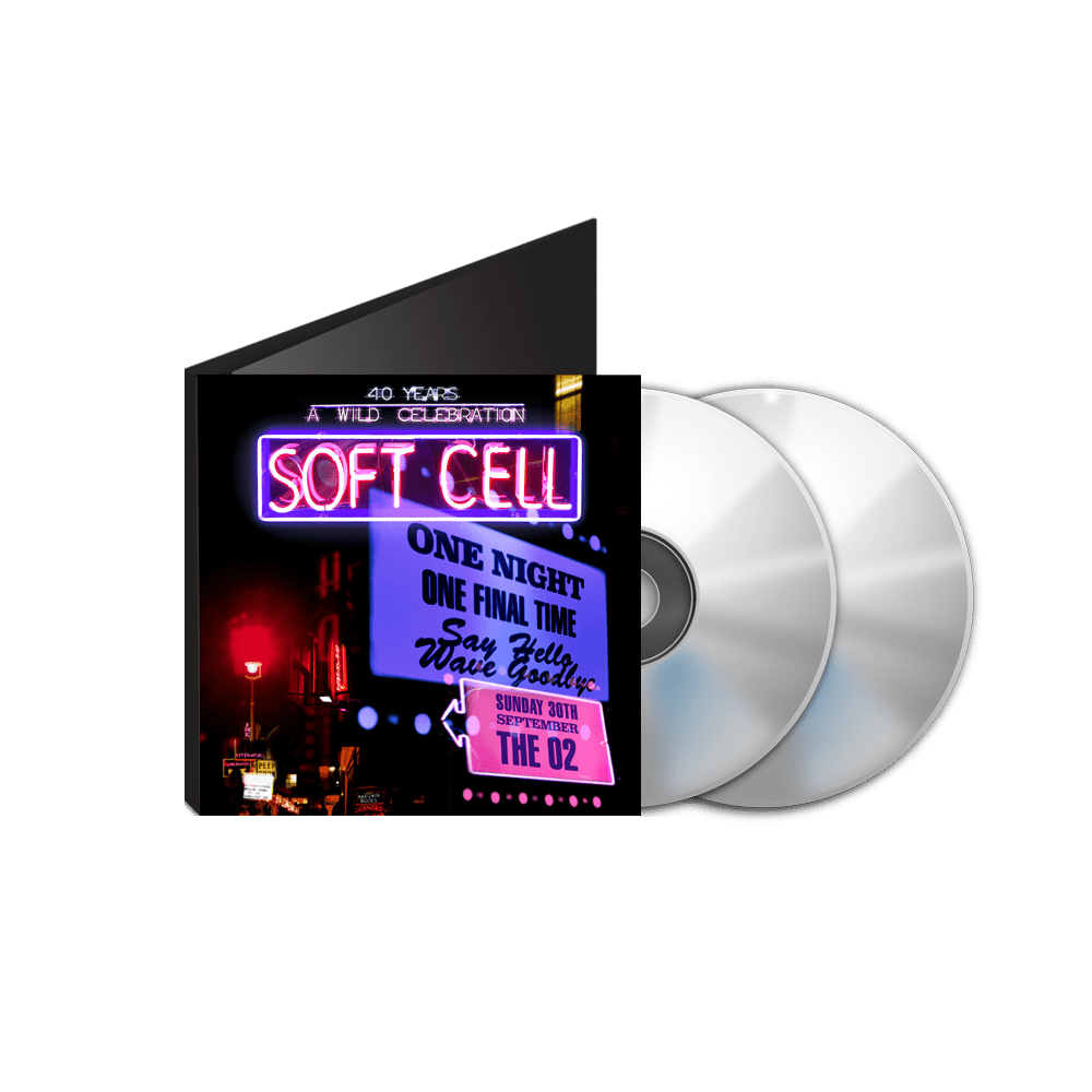 Soft Cell - Say Hello, Wave Goodbye: The O2 London DVD & BluRay Double Pack w/ Download DVD