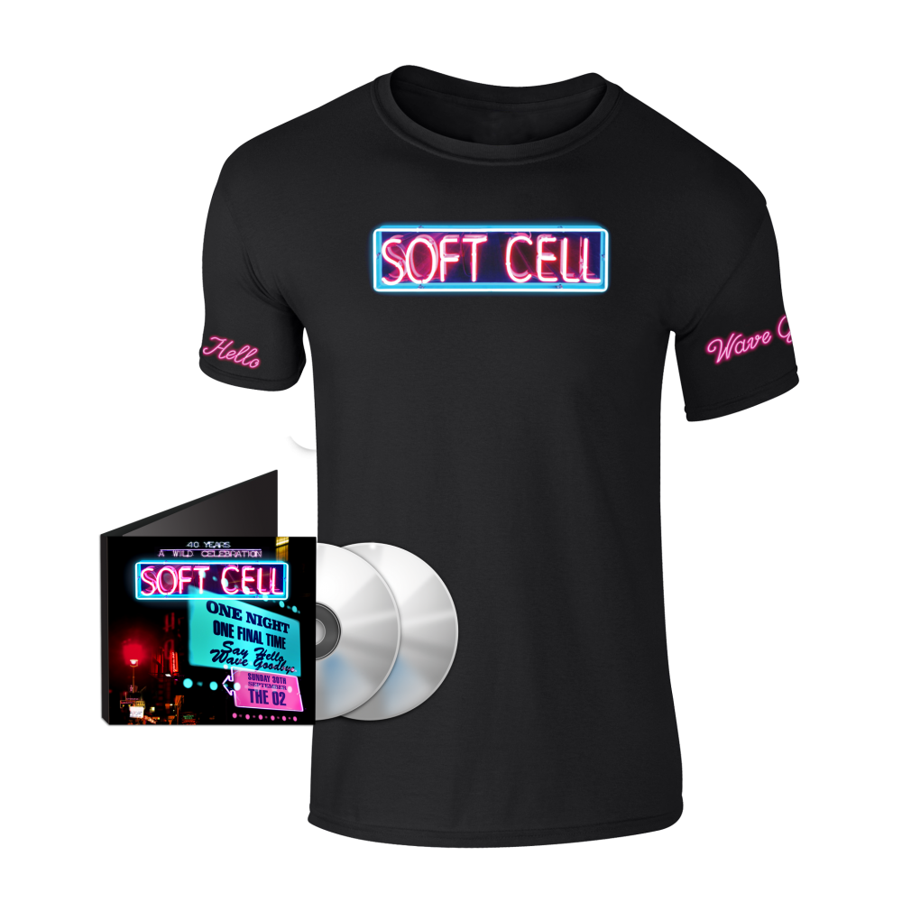 Soft Cell - Say Hello, Wave Goodbye: The O2 London 2CD + T-Shirt