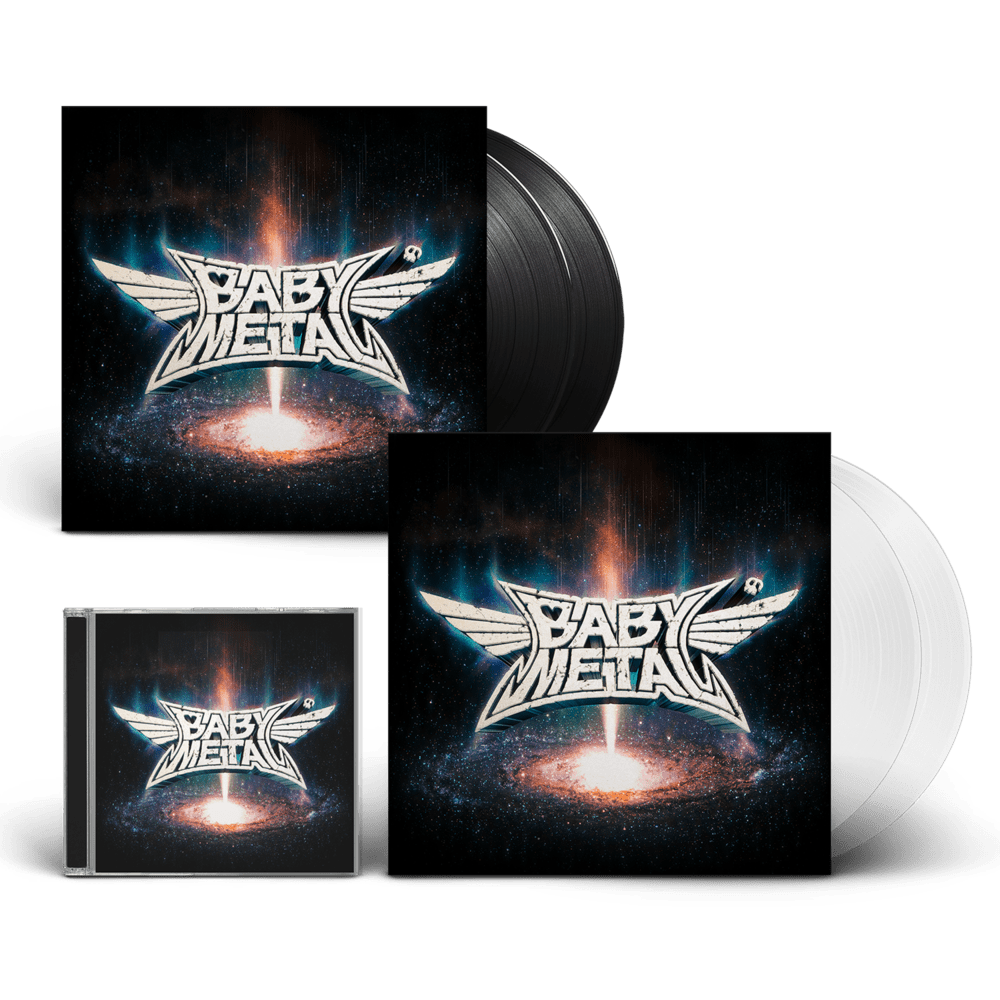 Babymetal - Metal Galaxy CD-Black Double-Vinyl-Transparent Double-Vinyl