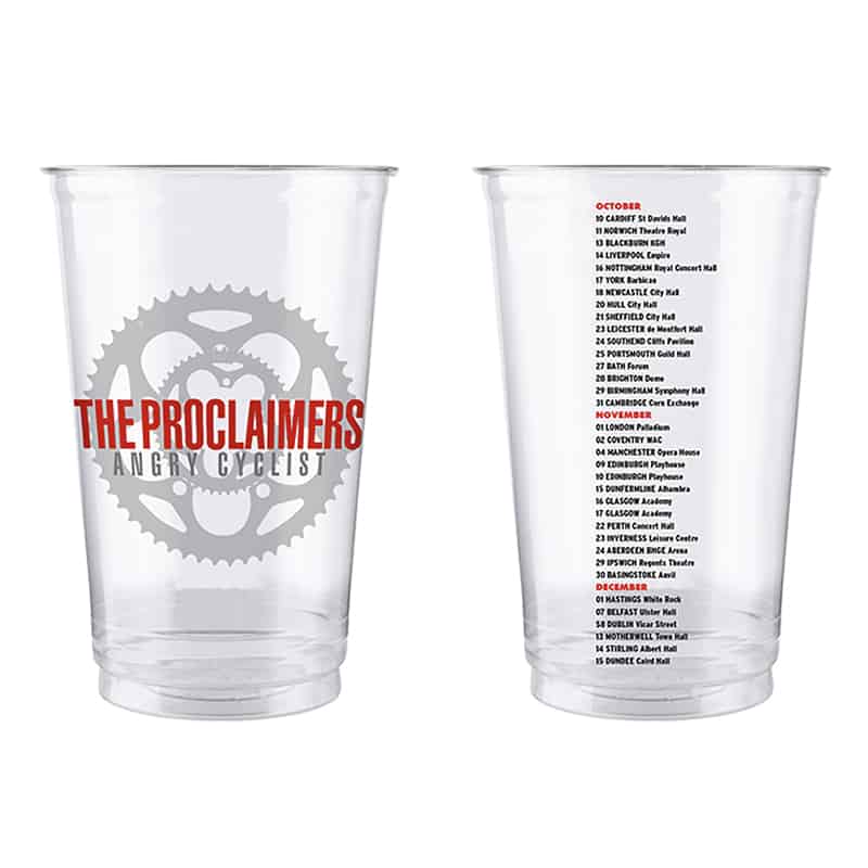 The Proclaimers  - Plastic Beer Glass