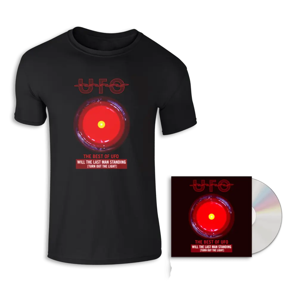 UFO - Will The Last Man Standing [Turn Out The Light]: The Best of UFO Deluxe + T-Shirt