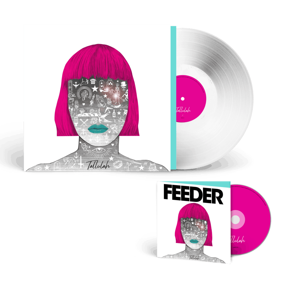 Feeder - Tallulah - White-Vinyl & Deluxe-CD