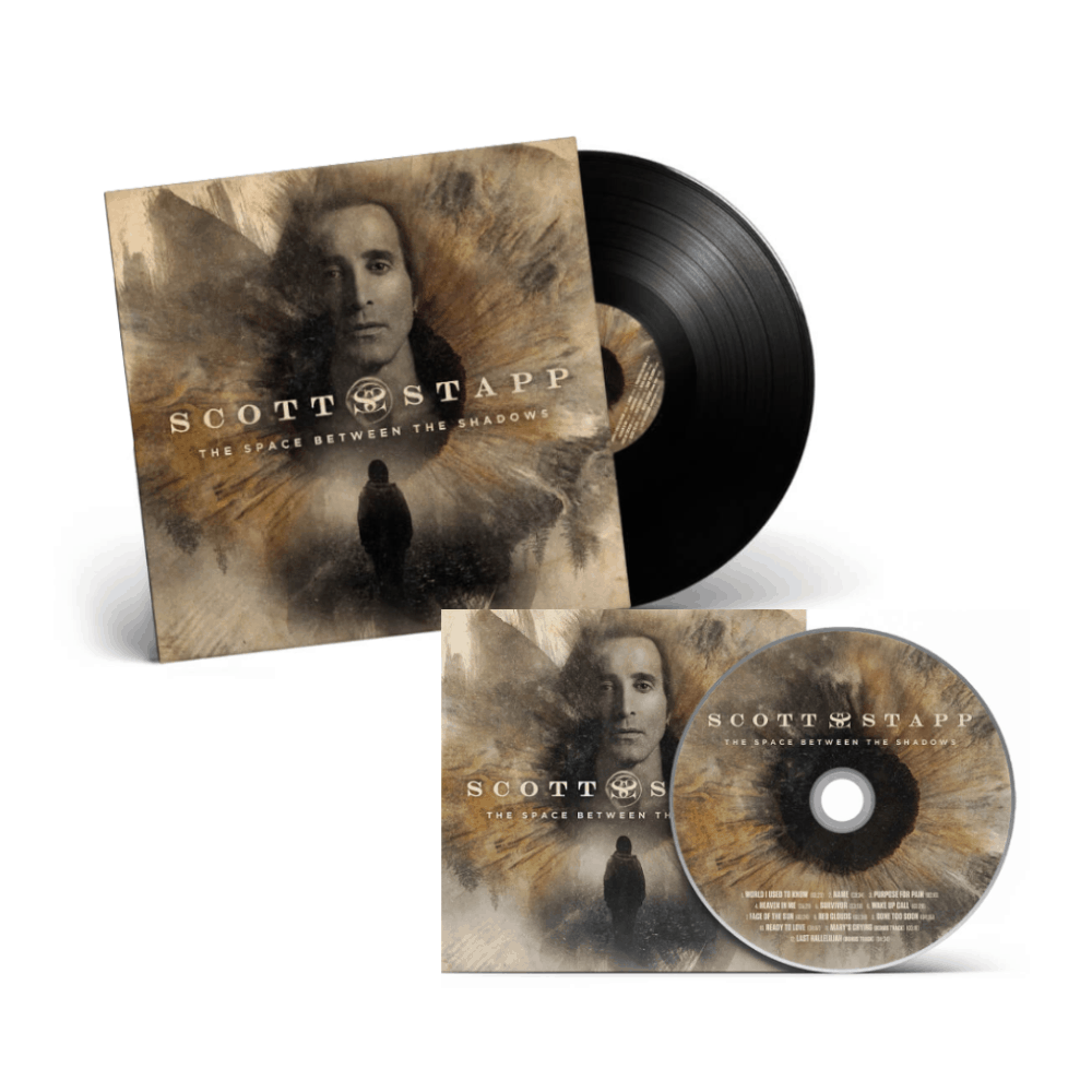 Scott Stapp - The Space Between The Shadows CD-Black Vinyl