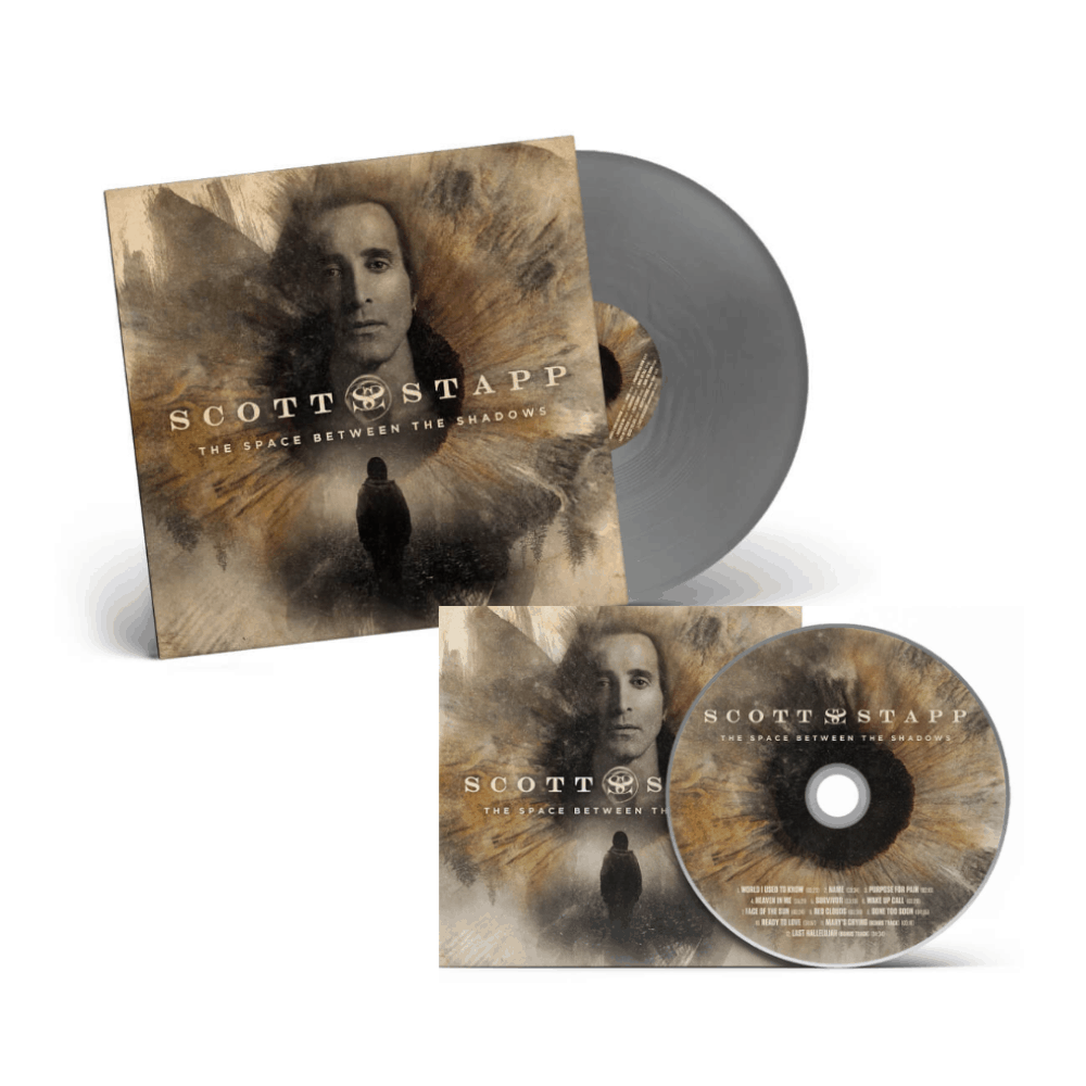 Scott Stapp - The Space Between The Shadows CD-Exclusive Silver Vinyl