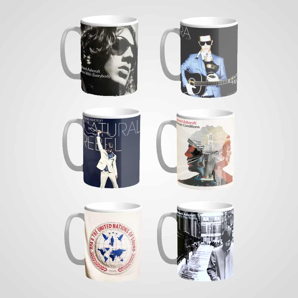 Richard Ashcroft - 6 x Mug Bundle