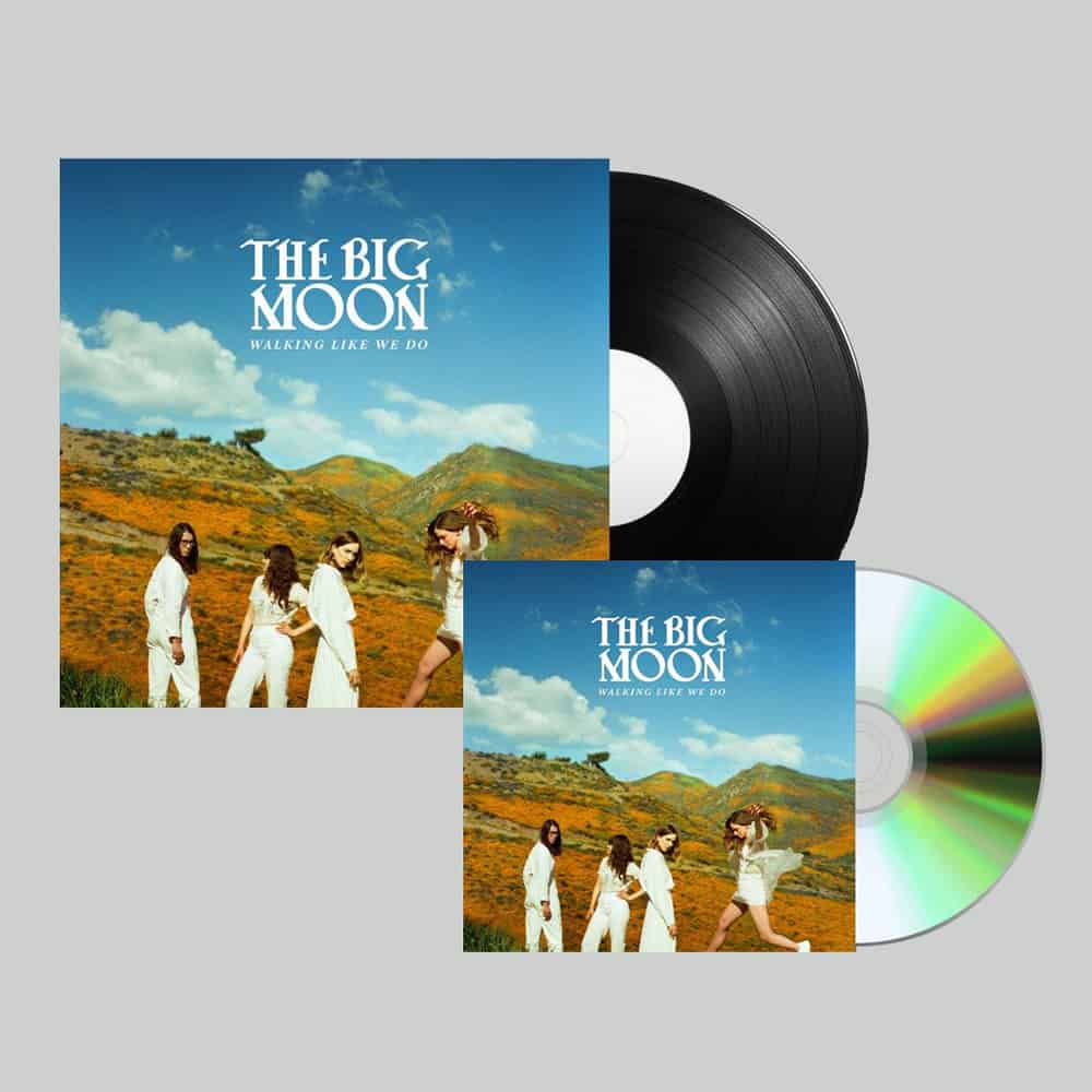 The Big Moon - Walking Like We Do Black-Vinyl + CD Album