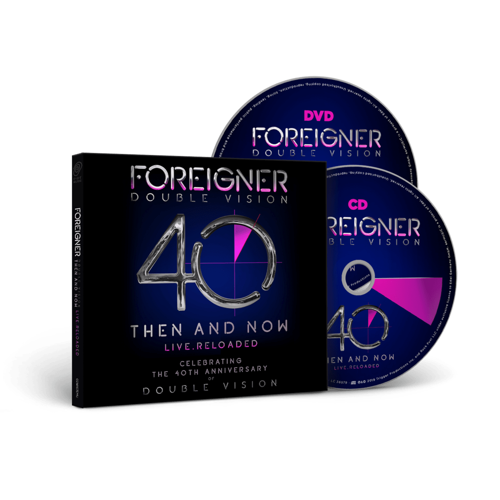 Foreigner - Double Vision: Then And Now CD/DVD