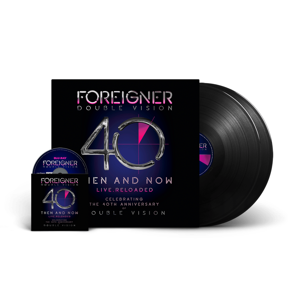 Foreigner - Double Vision: Then And Now Ltd. 2LP Gatefold + Blu-ray Double Heavyweight-LP