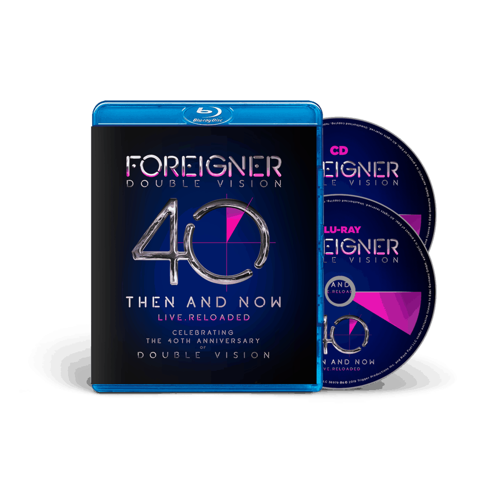 Foreigner - Double Vision: Then And Now  Blu-ray