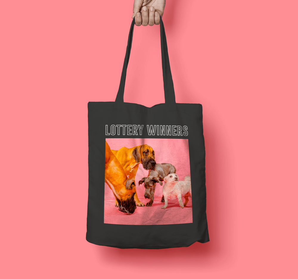 The Lottery Winners - Black Tote-Bag