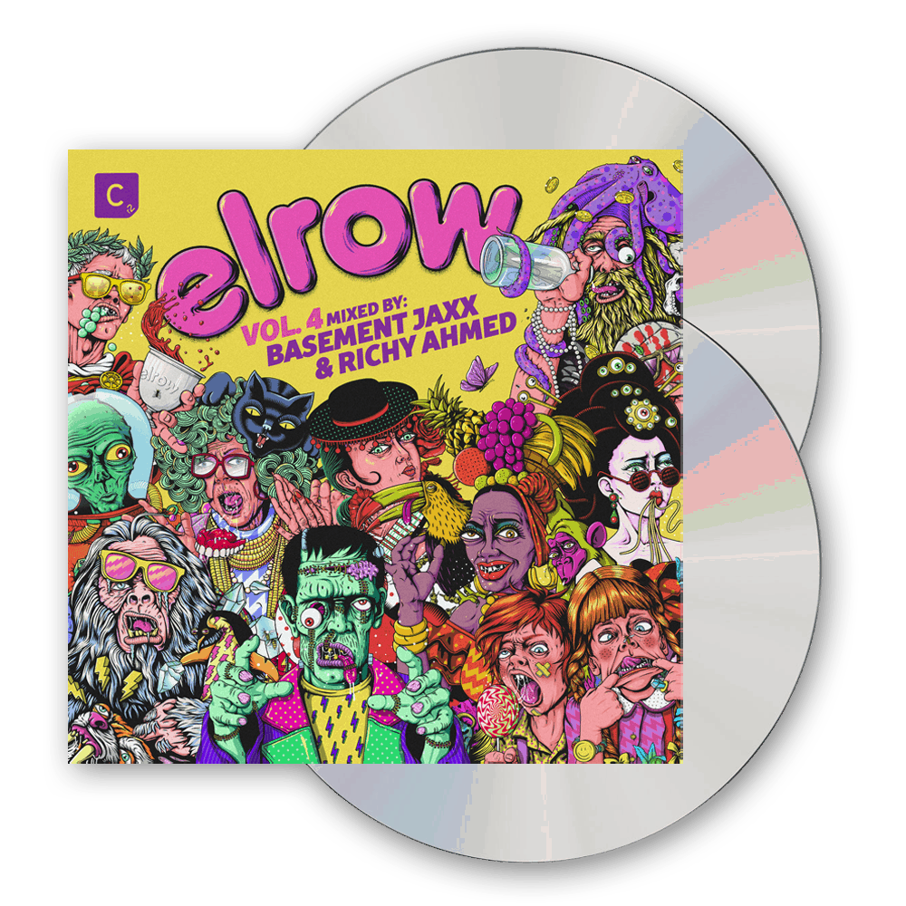 Elrow - elrow Vol. 4 Mixed by Basement Jaxx & Richy Ahmed 2CD Album CD