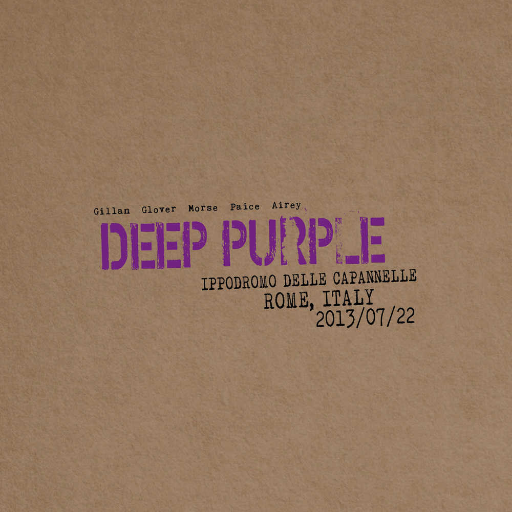 Deep Purple - Live In Rome 2013 Digipak Deluxe-CD