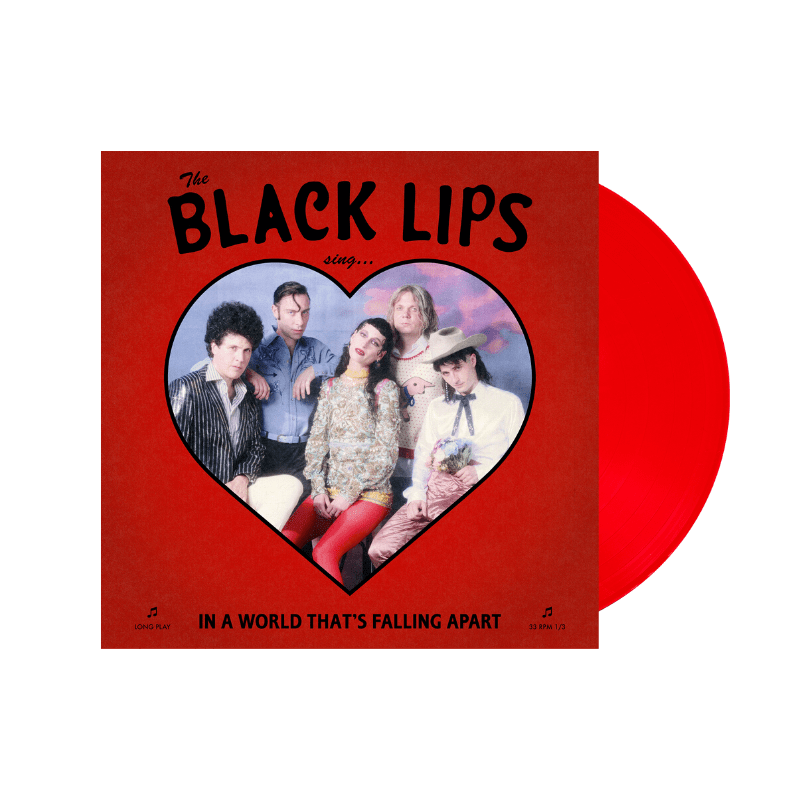 The Black Lips - Sing In A World Thats Falling Apart Red LP