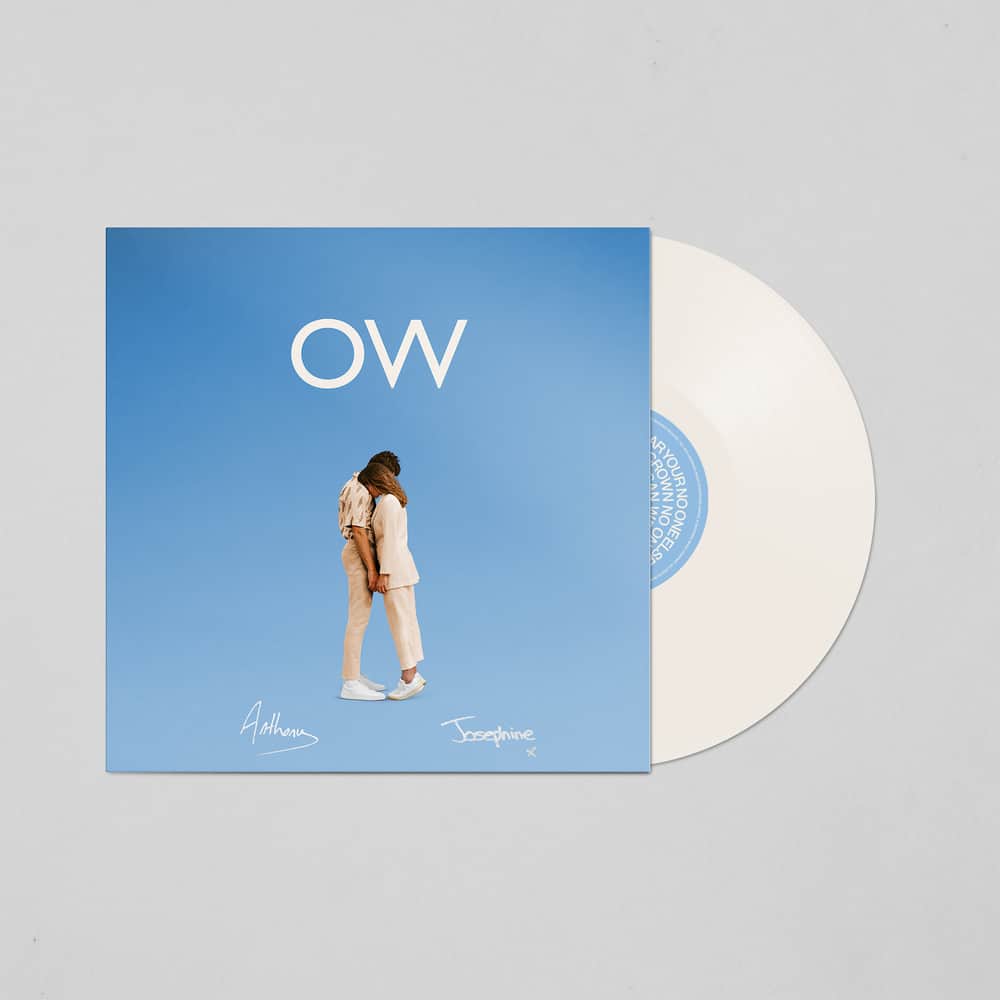 Oh Wonder - No One Else Can Wear Your Crown Exclusive White Vinyl Signed LP