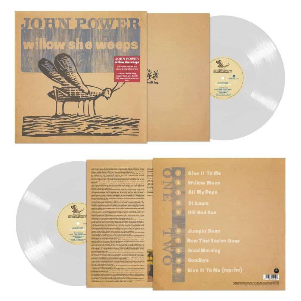 John Power - Willow She Weeps White Heavyweight-LP