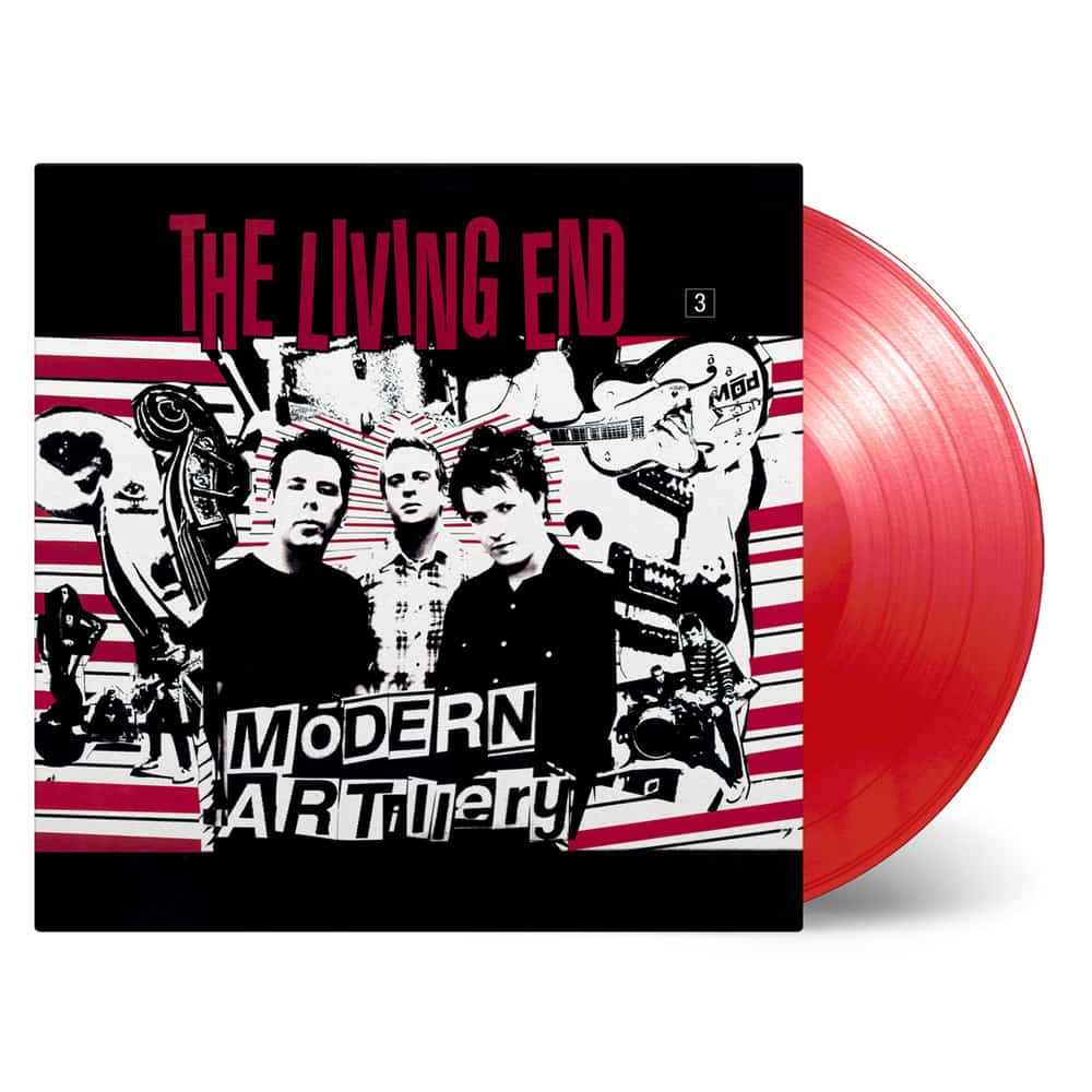 The Living End - Modern Artillery Translucent Red Heavyweight-LP